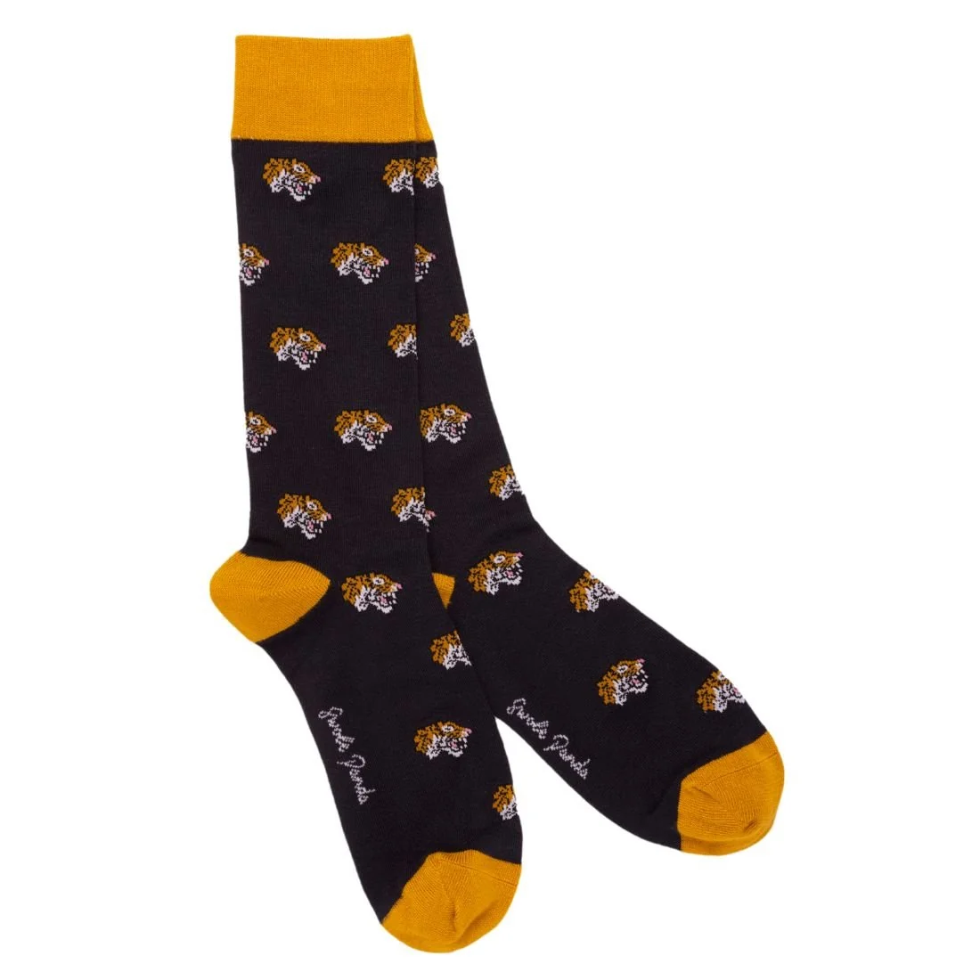 4-Pack Zoo Animals Bamboo Socks Gift Box, Red/Green/Blue/Navy - Image 5