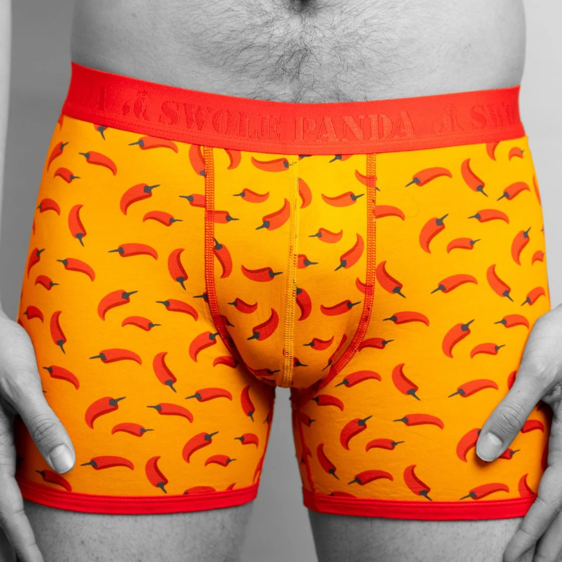Chillies Bamboo Boxer Brief, Orange