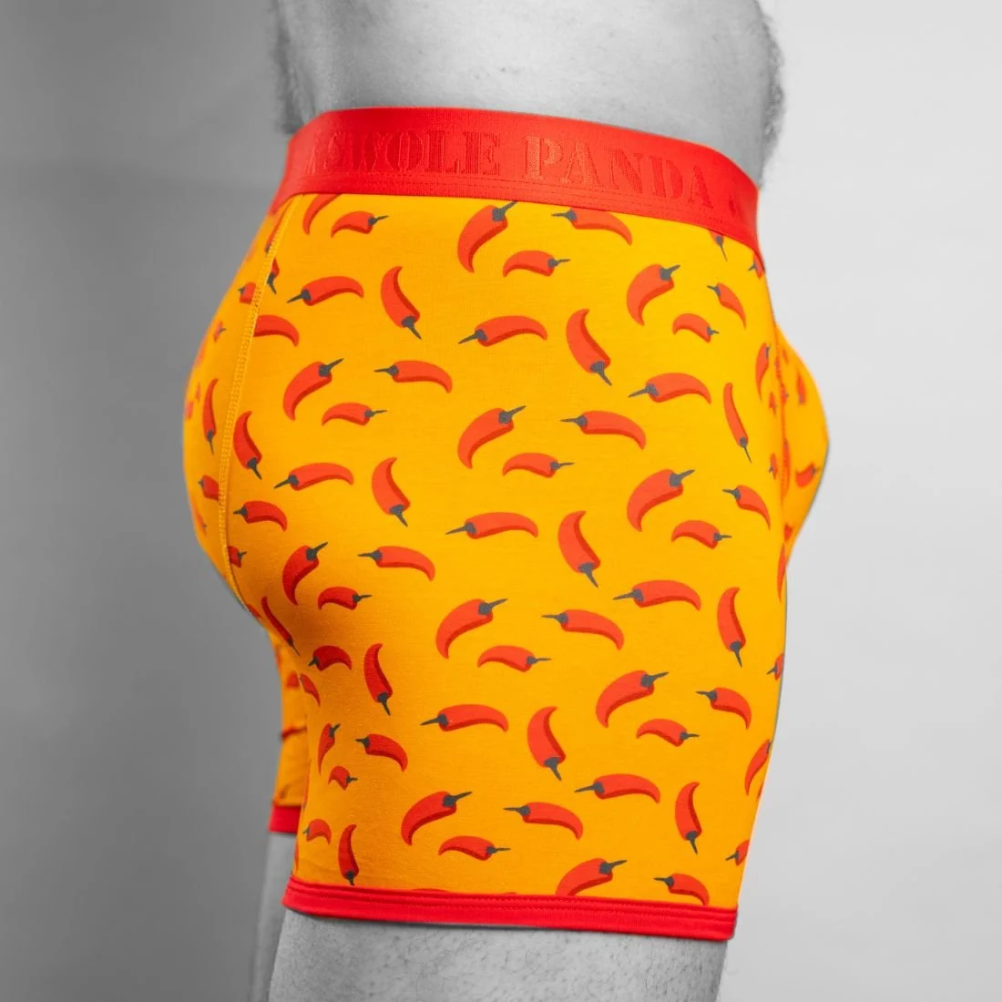 Chillies Bamboo Boxer Brief, Orange - Image 4