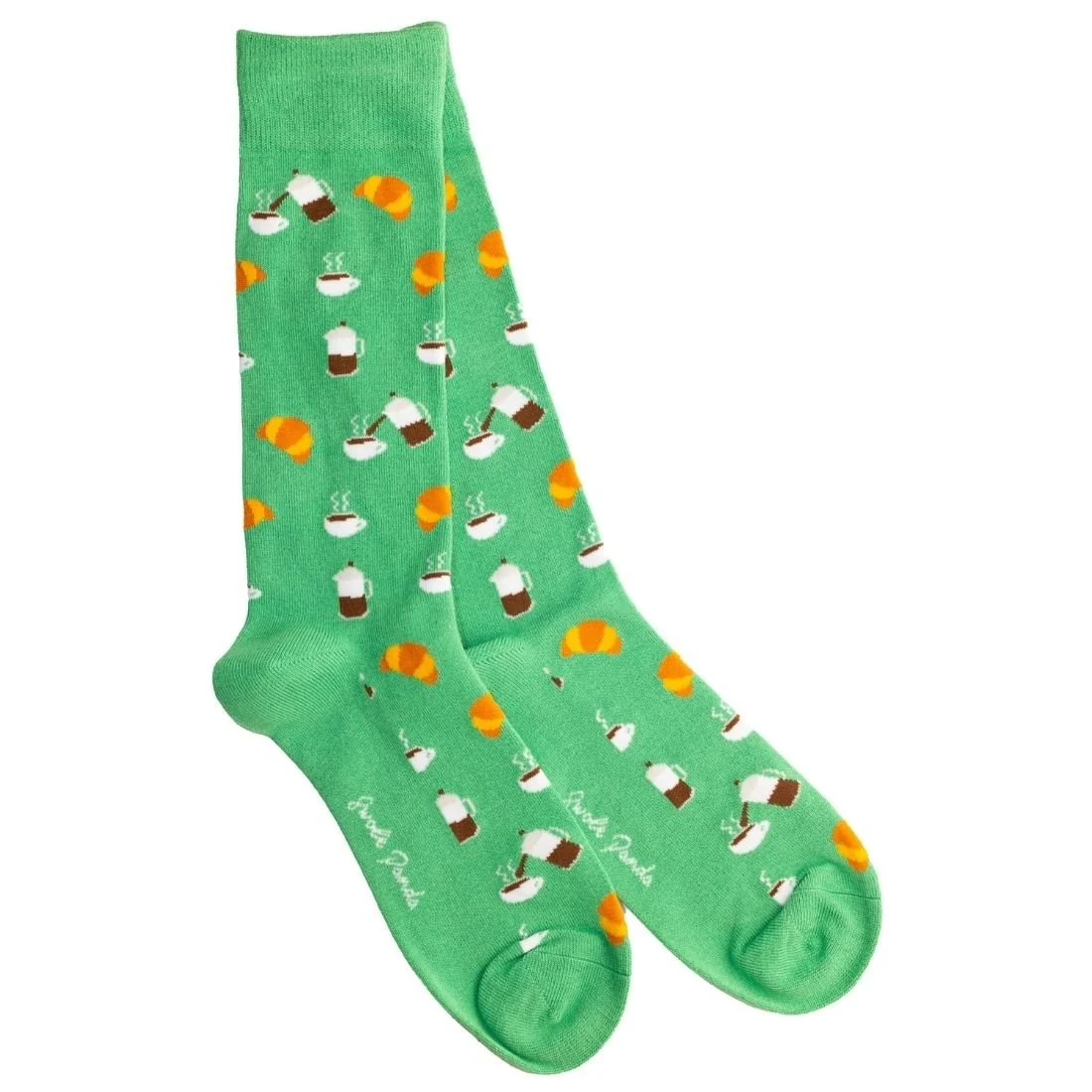 Coffee Bamboo Socks, Green