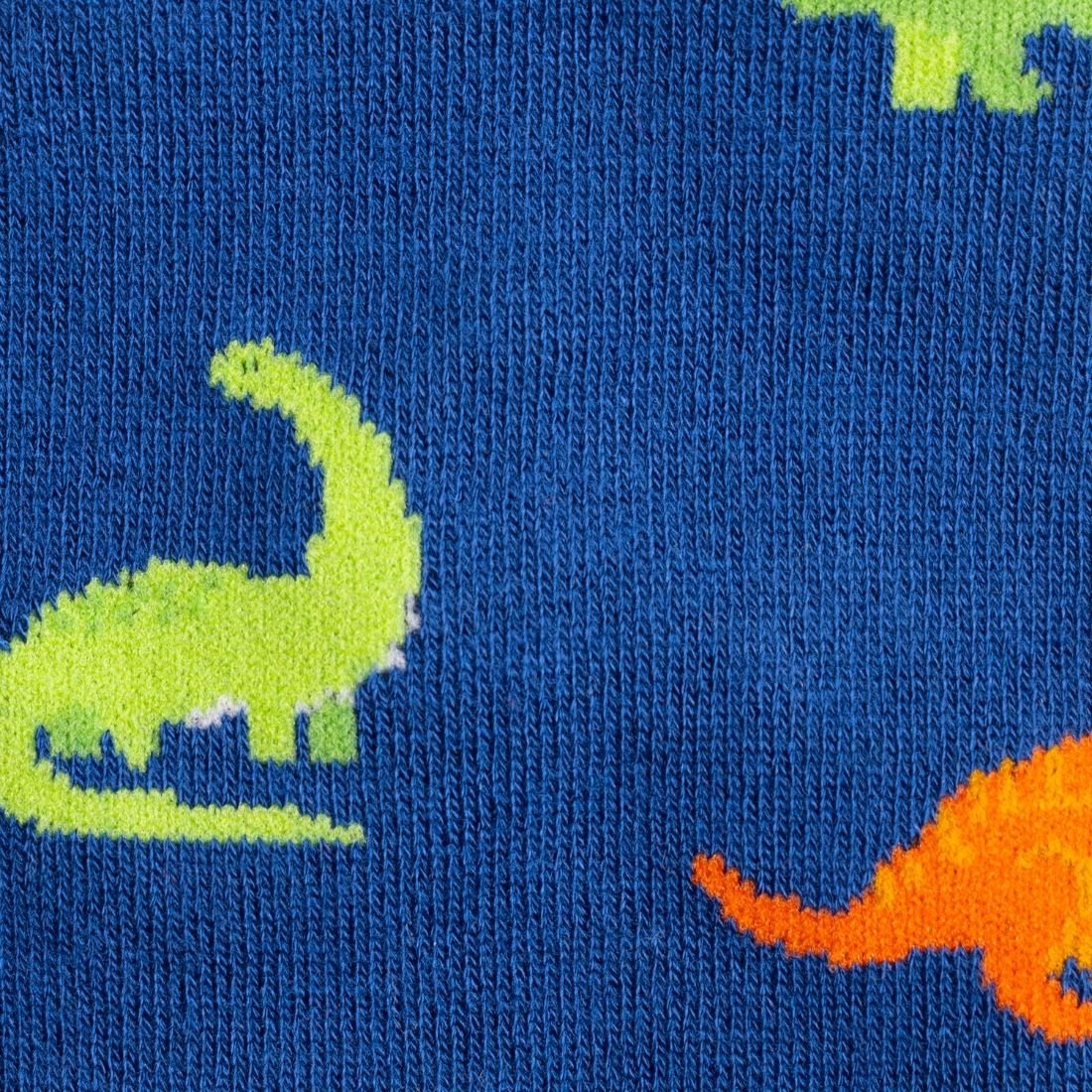 Dinosaur Bamboo Socks, Blue - Image 5
