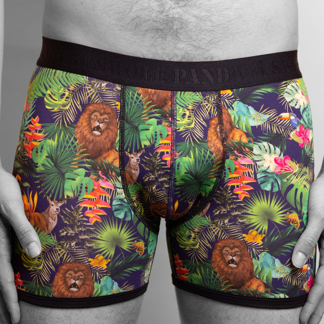 Jungle Bamboo Boxer Brief, Multicolour