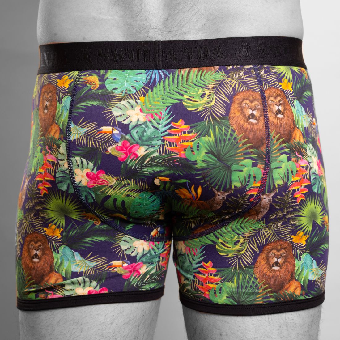 Jungle Bamboo Boxer Brief, Multicolour - Image 4