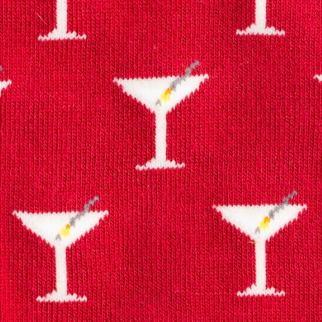 Martini Bamboo Socks, Red - Image 6