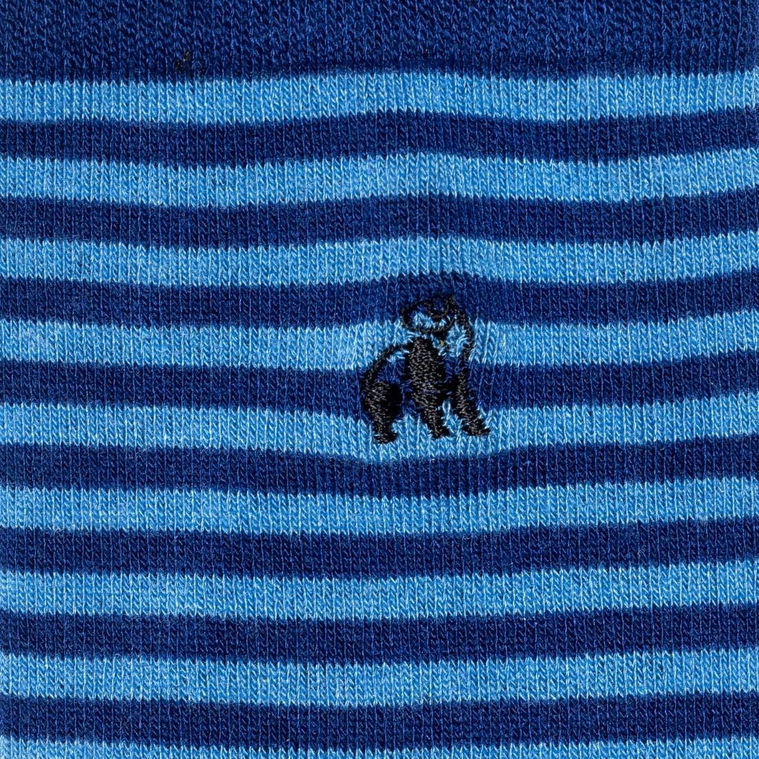 Narrow Stripes Bamboo Socks, Blue/navy - Image 6