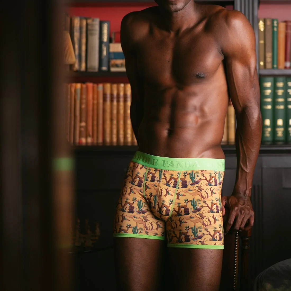 Savannah Bamboo Boxer Brief, Yellow - Image 2