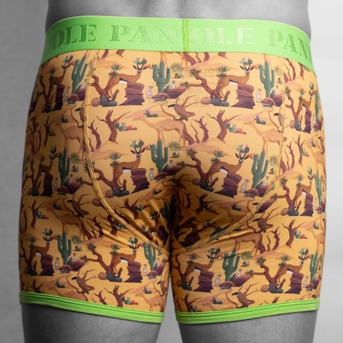 Savannah Bamboo Boxer Brief, Yellow - Image 5