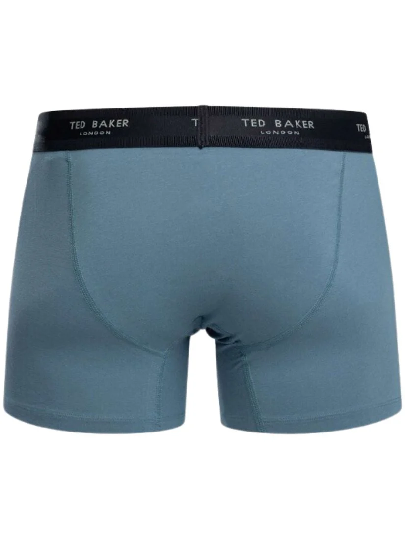 3-Pack Coloured Boxer Briefs, Navy/Grey/Blue - Image 8