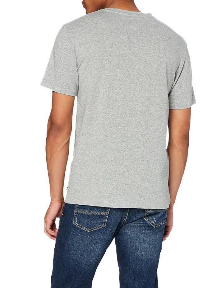 3-Pack Cotton Stretch Crew-Neck T-Shirts, Black/White/Grey - Image 3