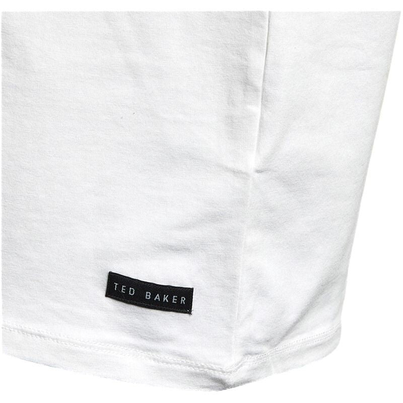 3-Pack Cotton Stretch Crew-Neck T-Shirts, Black/White/Grey - Image 4