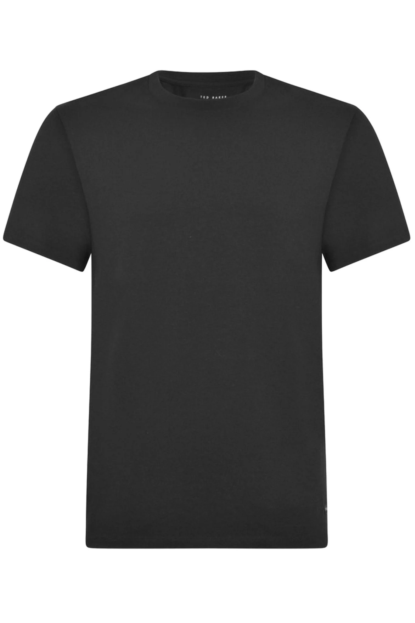 Cotton Stretch 3-Pack Crew-Neck T-Shirts, Black - Image 3