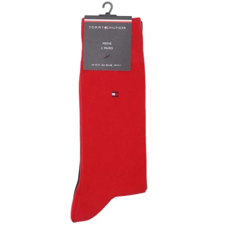 2-Pack Classic Embroidered Logo Socks, Tommy Original - Image 2