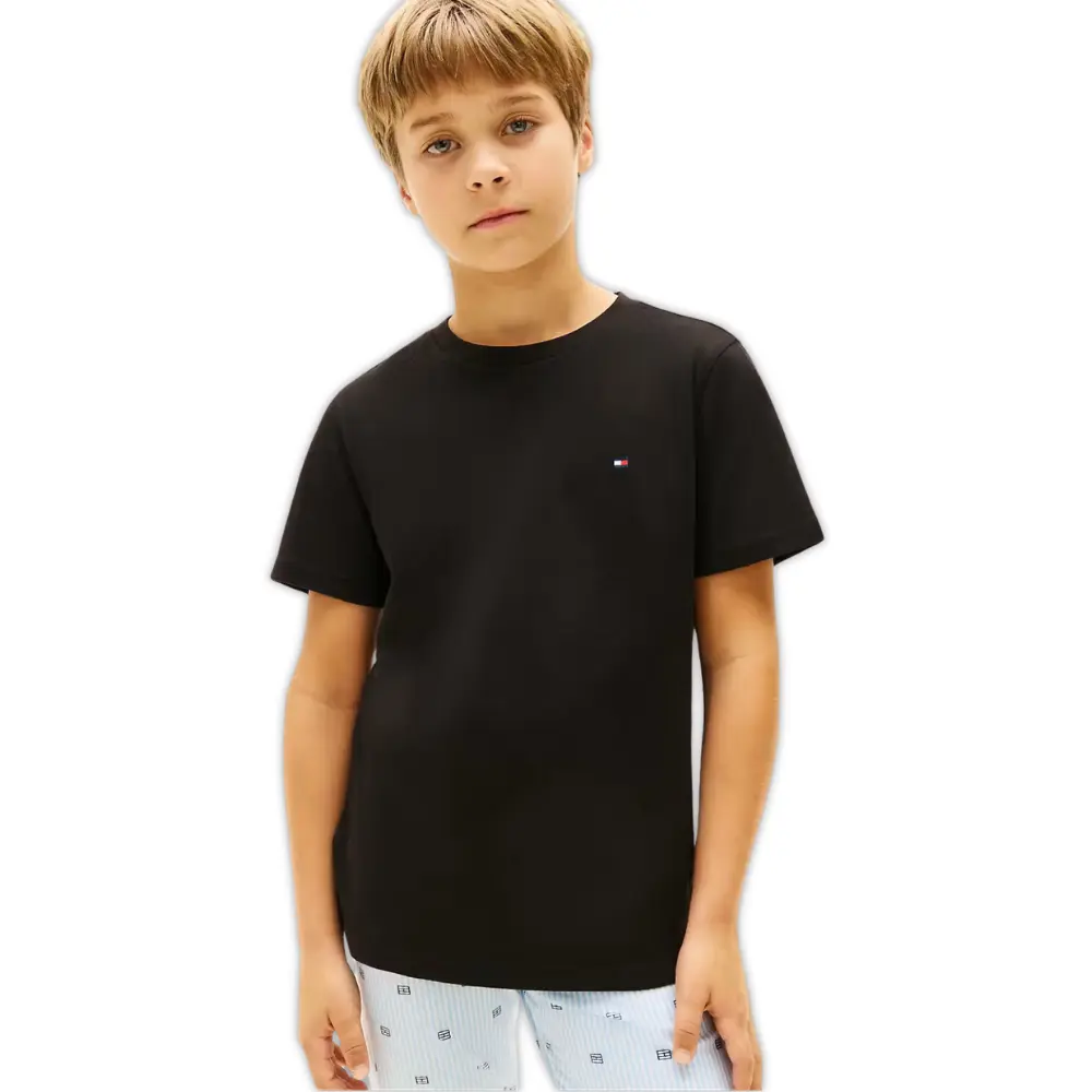2-Pack Flag Logo Boys T-Shirts, Black/White - Image 6