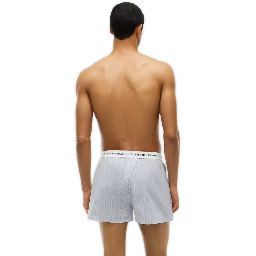 2-Pack Ithica Stripe Signature Cotton Boxer Shorts, Breezy Blue - Image 5