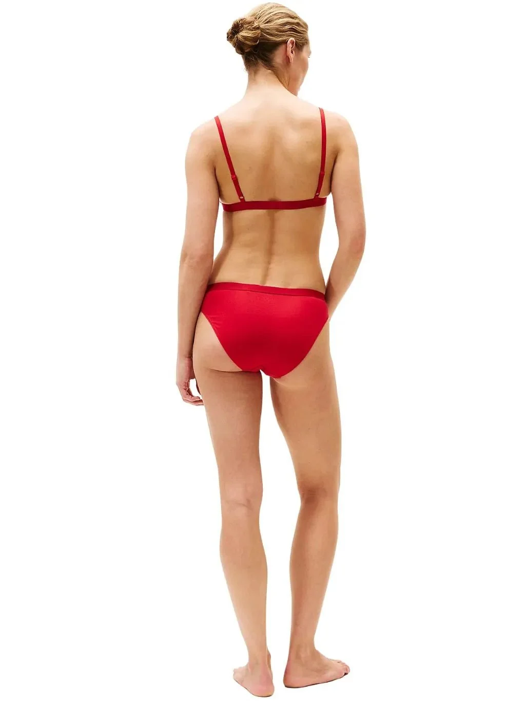 3-Pack Heritage Badge Bikini Briefs, Red/White/Navy - Image 3
