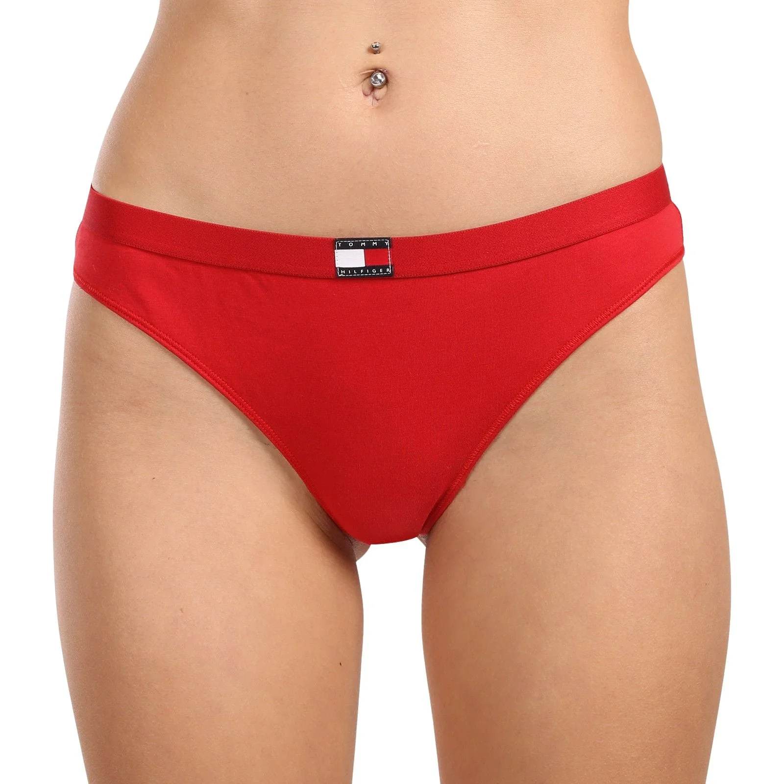 3-Pack Heritage Badge Thongs, Red/Pink/Navy - Image 3