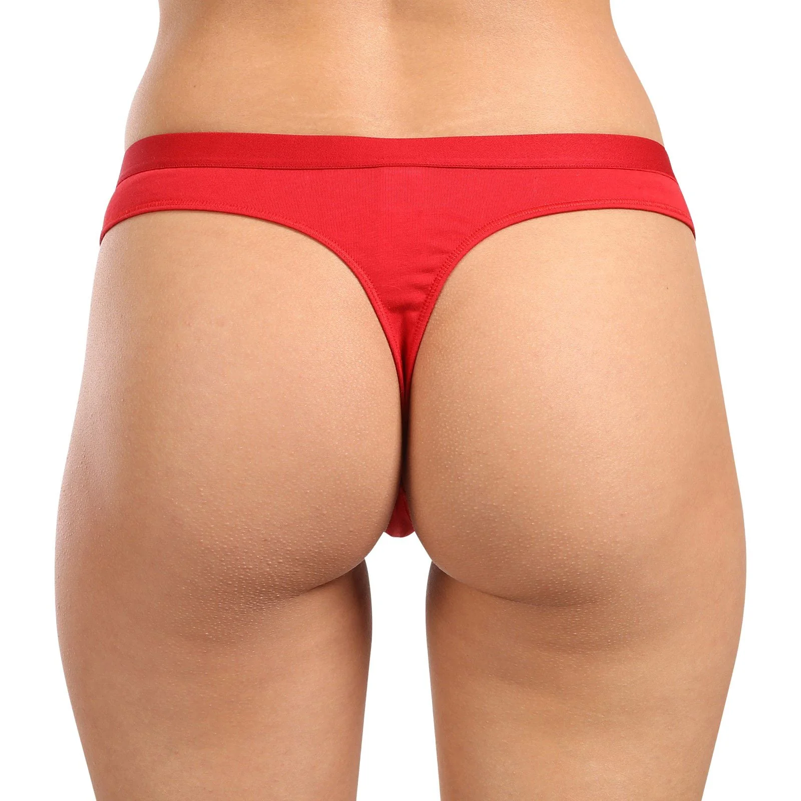 3-Pack Heritage Badge Thongs, Red/Pink/Navy - Image 4