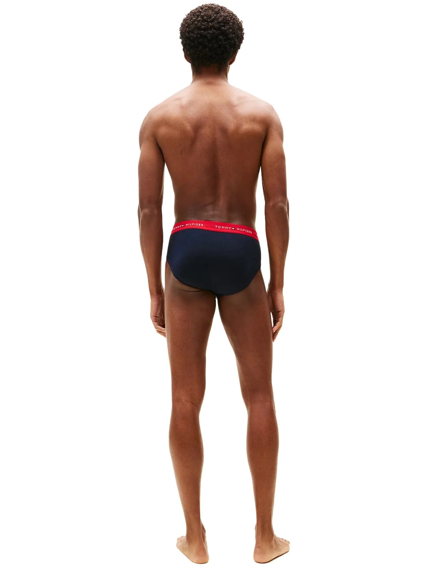 3-Pack Heritage Logo Briefs, Navy w/ red/white/navy - Image 6