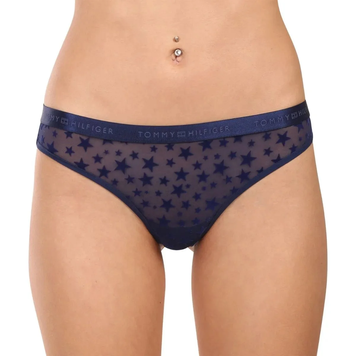 3-Pack Mesh Stars Thongs Gift Set, Navy/Pink/Red - Image 6