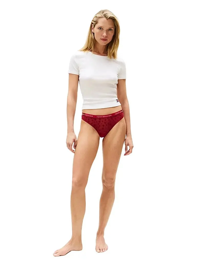 3-Pack Mesh Stars Thongs Gift Set, Silver/Red/Pink - Image 7