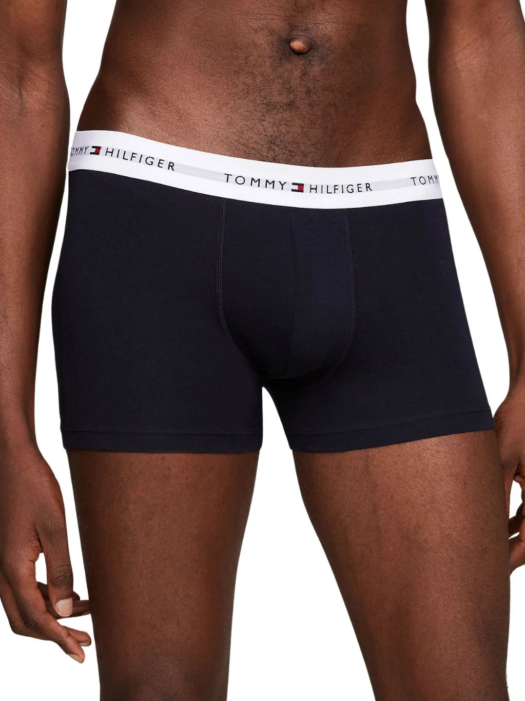 3-Pack Premium Essential Boxer Trunks, Navy - Image 2