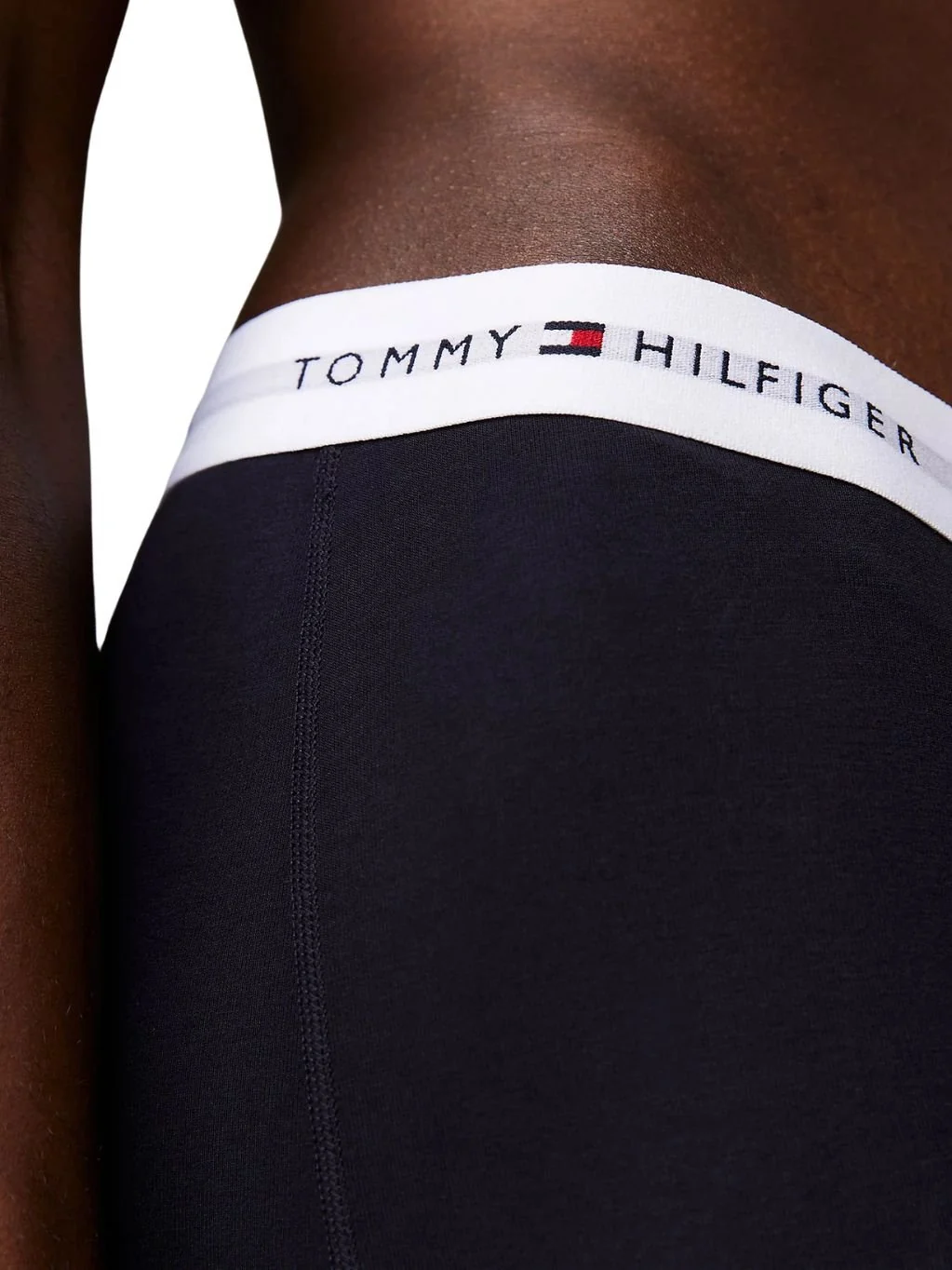 3-Pack Premium Essential Boxer Trunks, Navy - Image 3