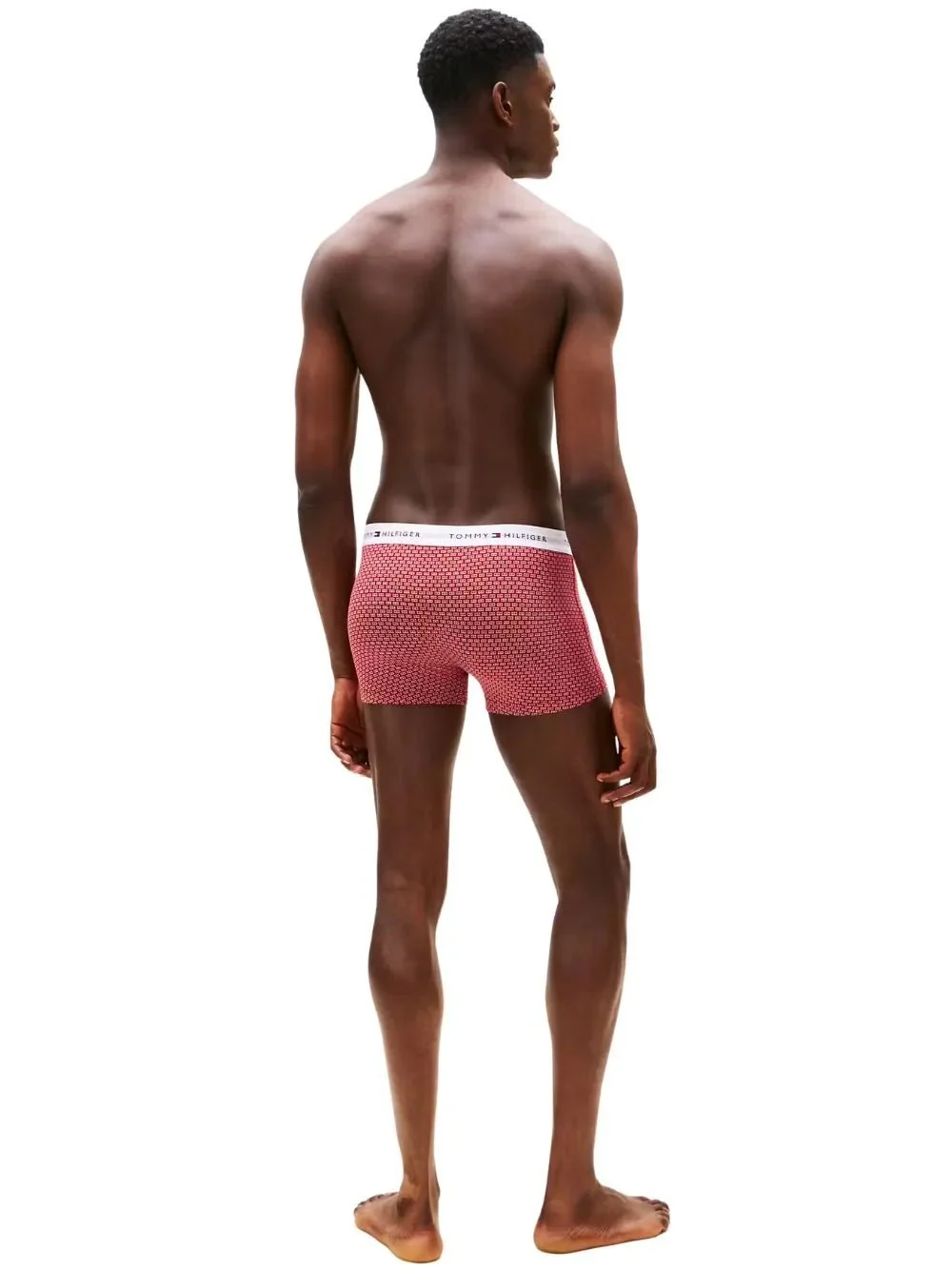 3-Pack Signature Cotton Flag DNA Print Boxer Trunks, Red/Green/Blue - Image 7