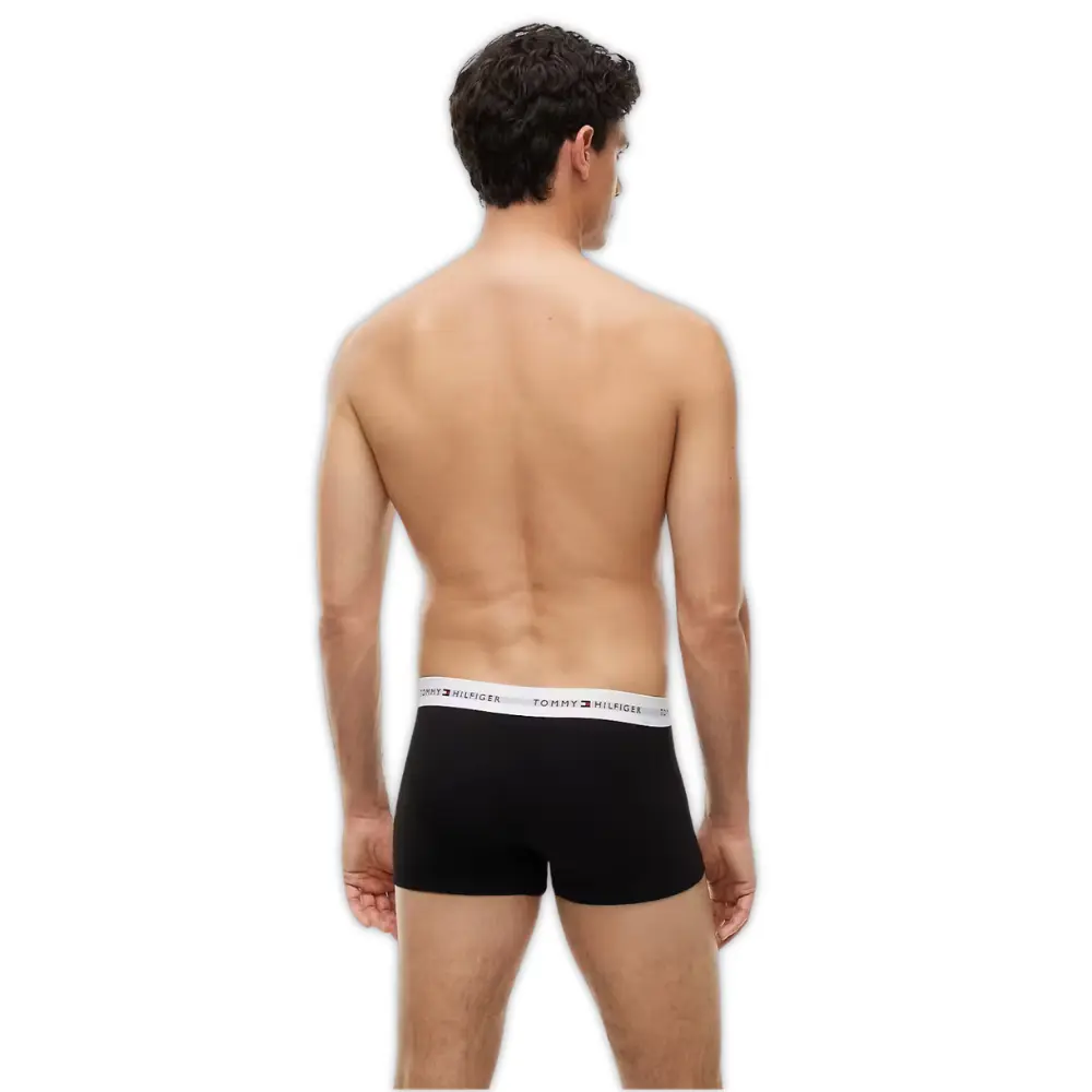 3-Pack Signature Cotton Low-Rise Boxer Trunks, Black - Image 5