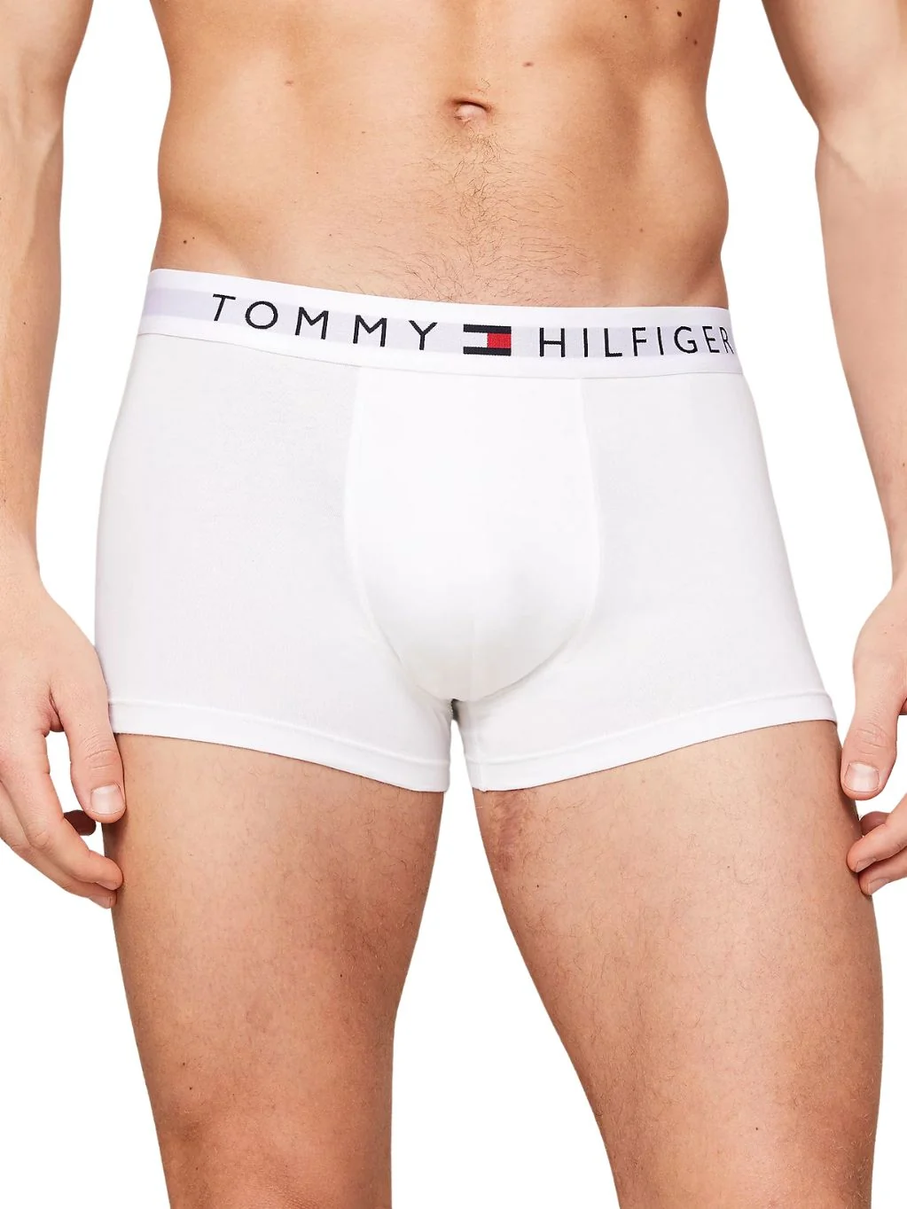 3-Pack TH Original Logo Boxer Trunks, Navy/White/Grey - Image 2