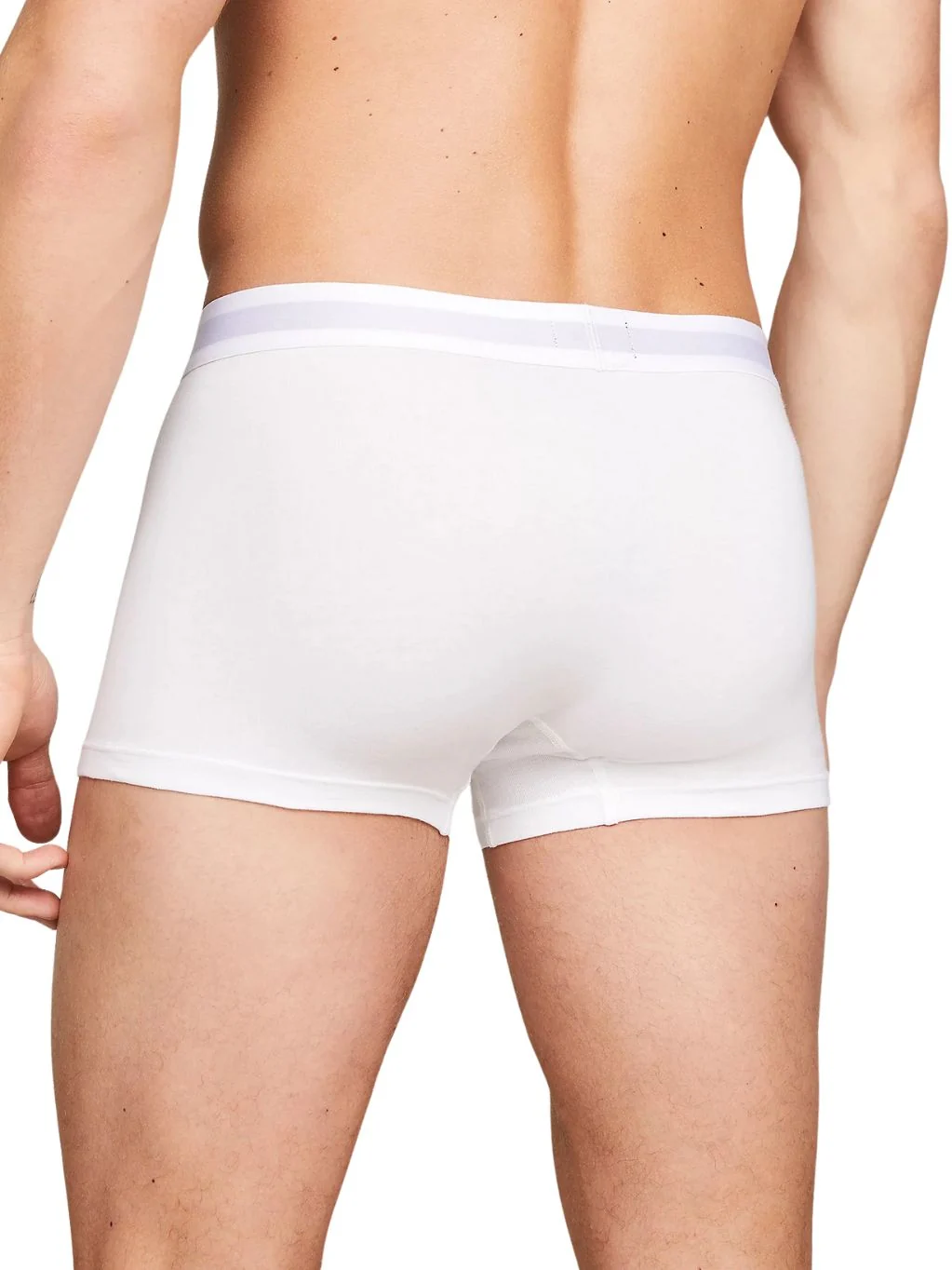 3-Pack TH Original Logo Boxer Trunks, Navy/White/Grey - Image 3