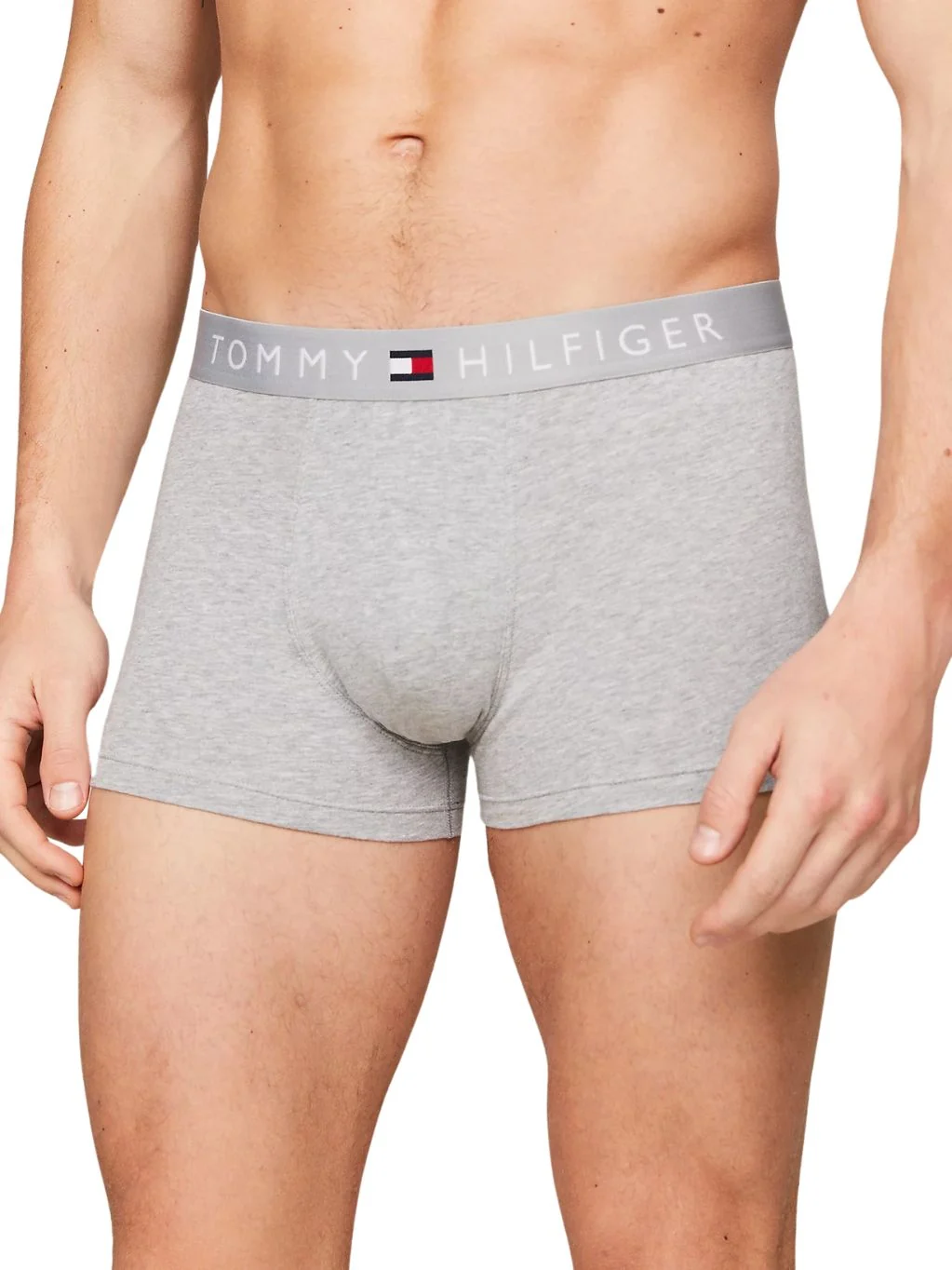 3-Pack TH Original Logo Boxer Trunks, Navy/White/Grey - Image 6