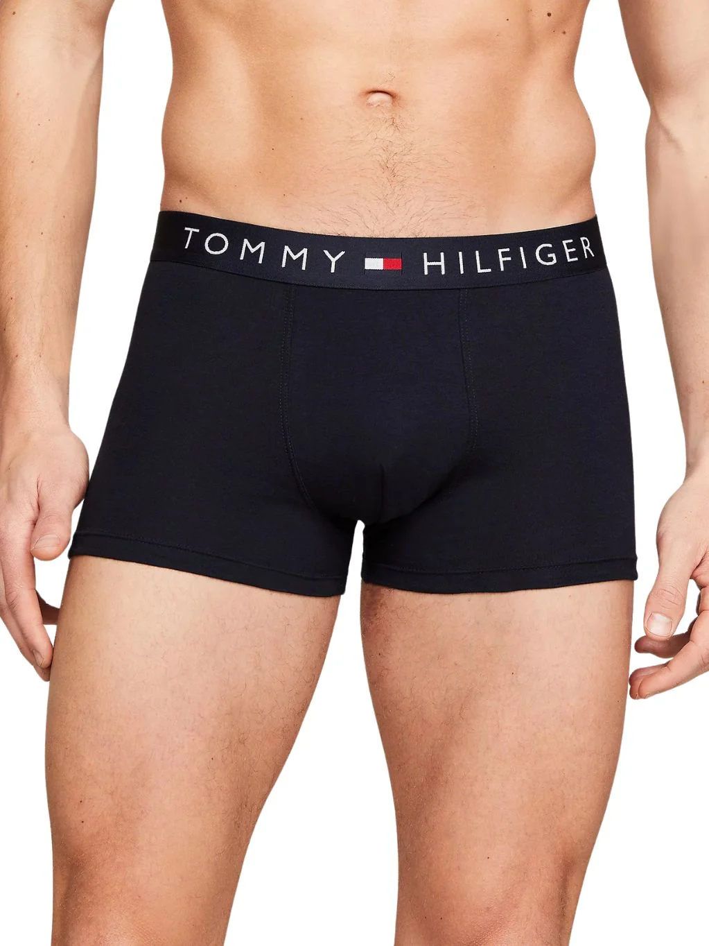 3-Pack TH Original Logo Boxer Trunks, Navy/White/Grey - Image 7