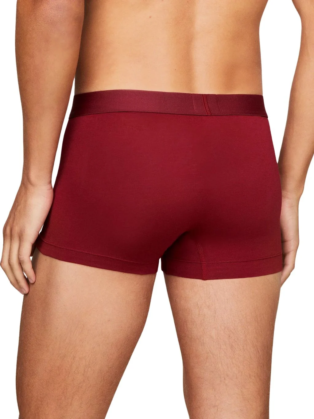 3-Pack TH Original Logo Boxer Trunks, Navy/White/Rouge - Image 4