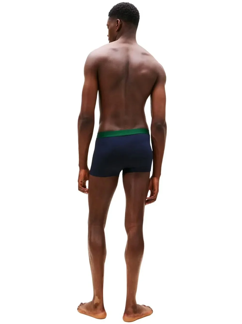 3-Pack TH Originals Boxer Trunks, Navy w/ green/blue/burgundy - Image 7