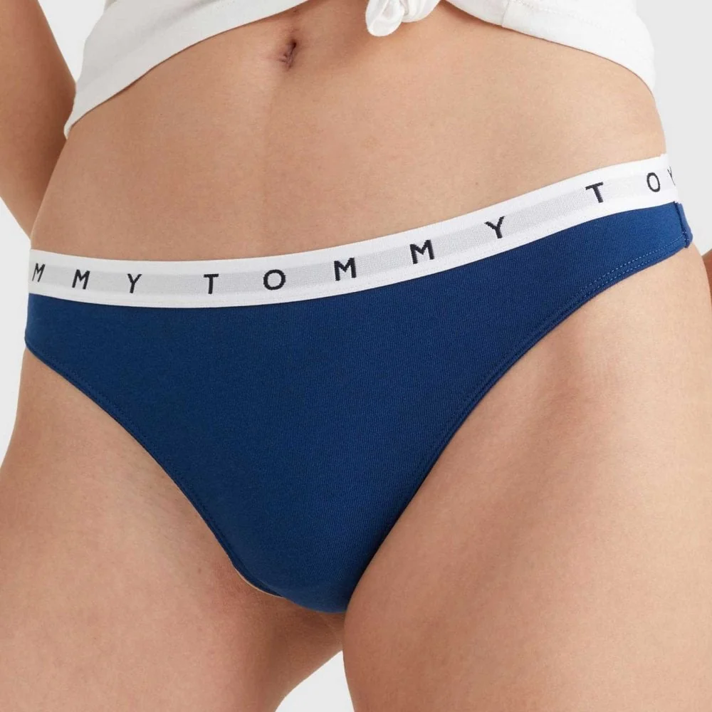 Cotton 3-Pack Thong, Twilight Indigo/Star/Primary Red - Image 7