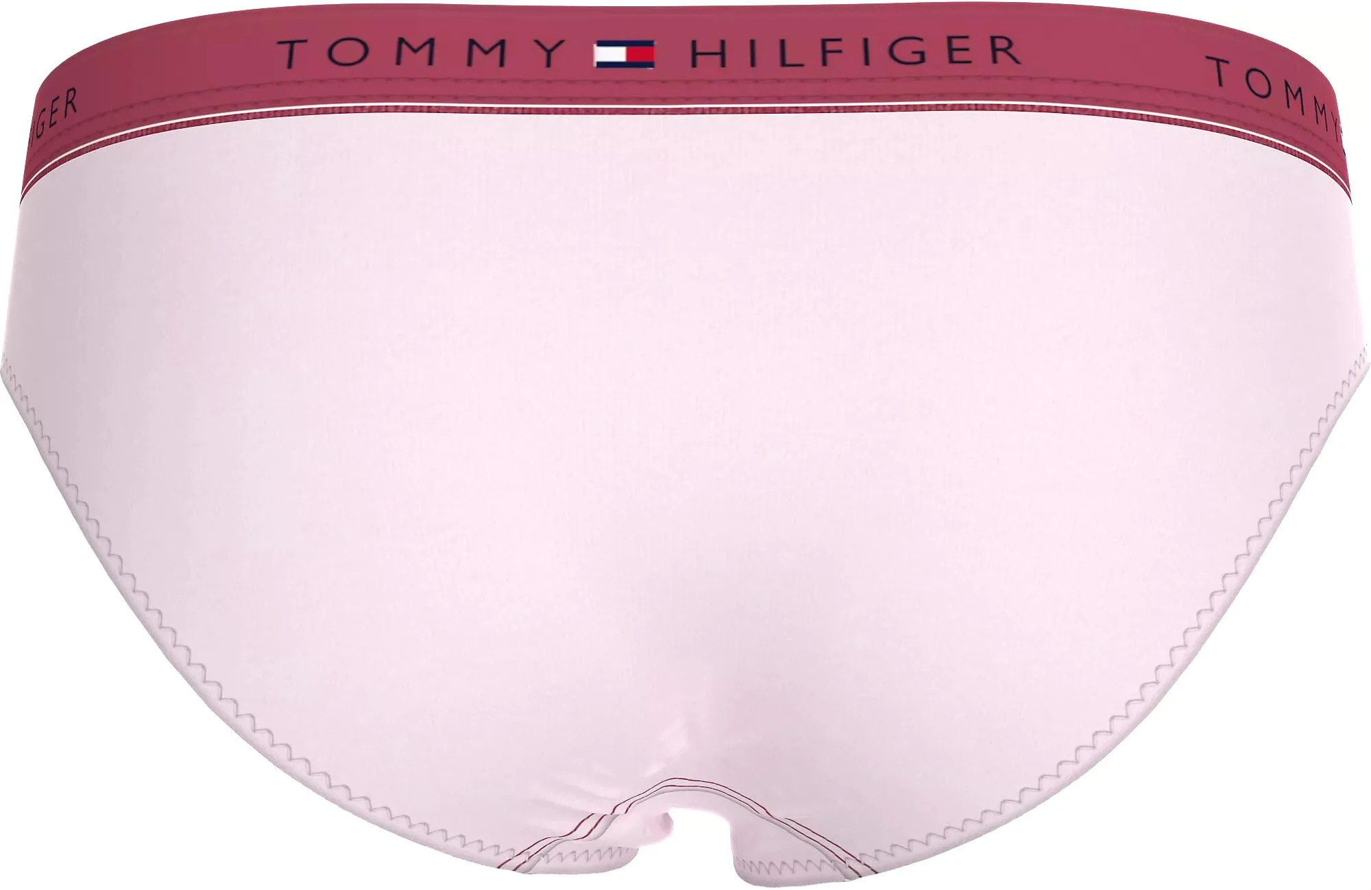 Girls 2-Pack Heritage Logo Bikini Briefs, Light Pink / Deep Rouge - Image 2