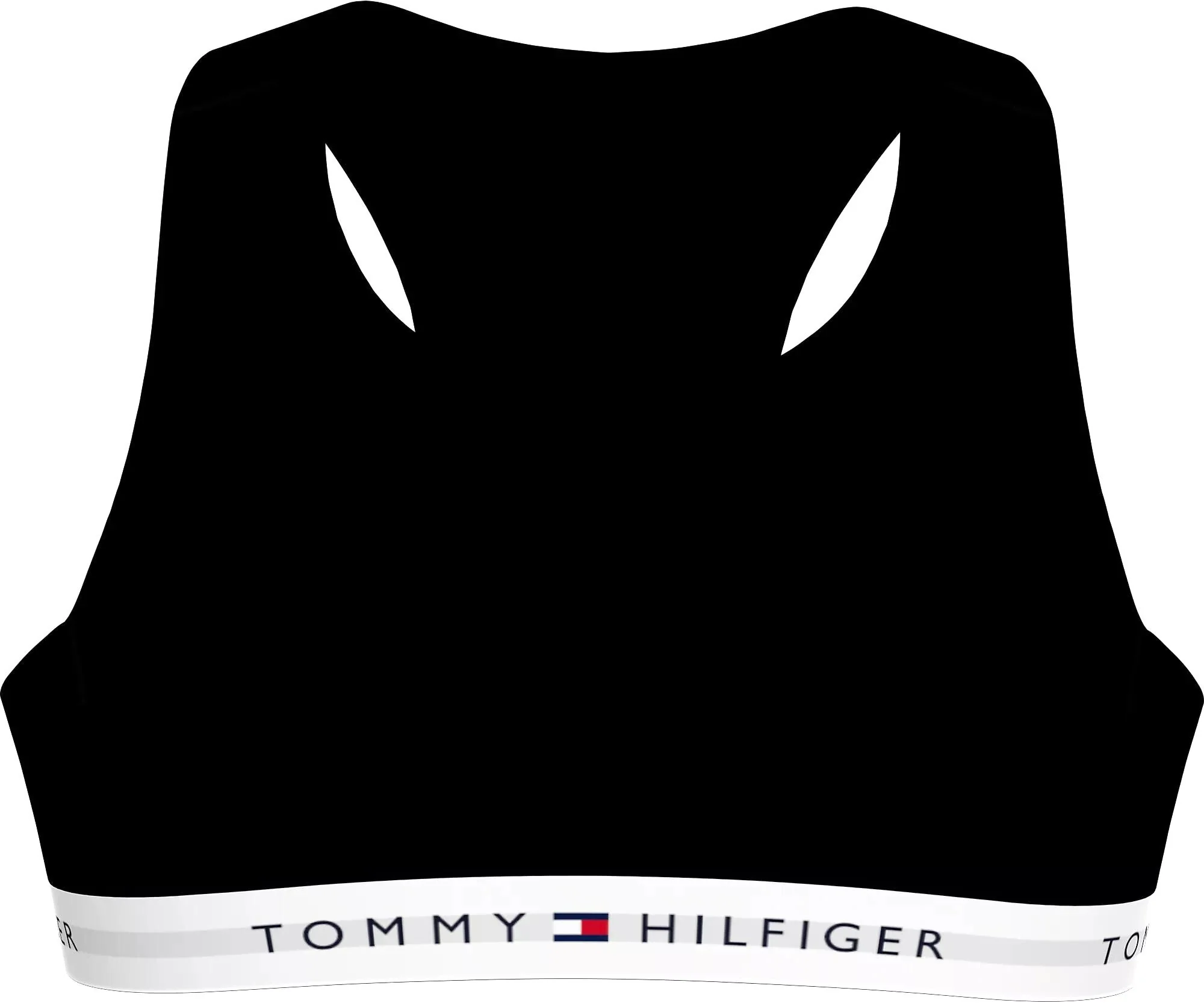 Girls 2-Pack Heritage Logo Bralette Set, Black/White - Image 2