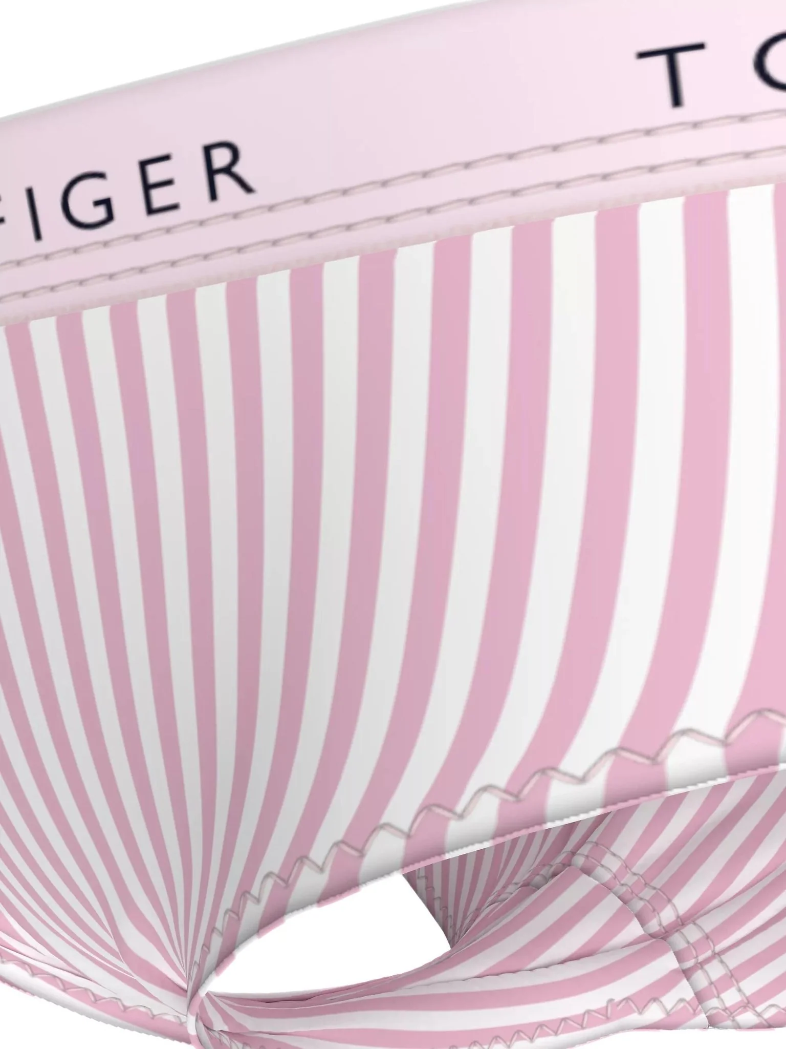 Girls 2-Pack Ithica Stripe Print Hipster Briefs, Pink/Navy - Image 5