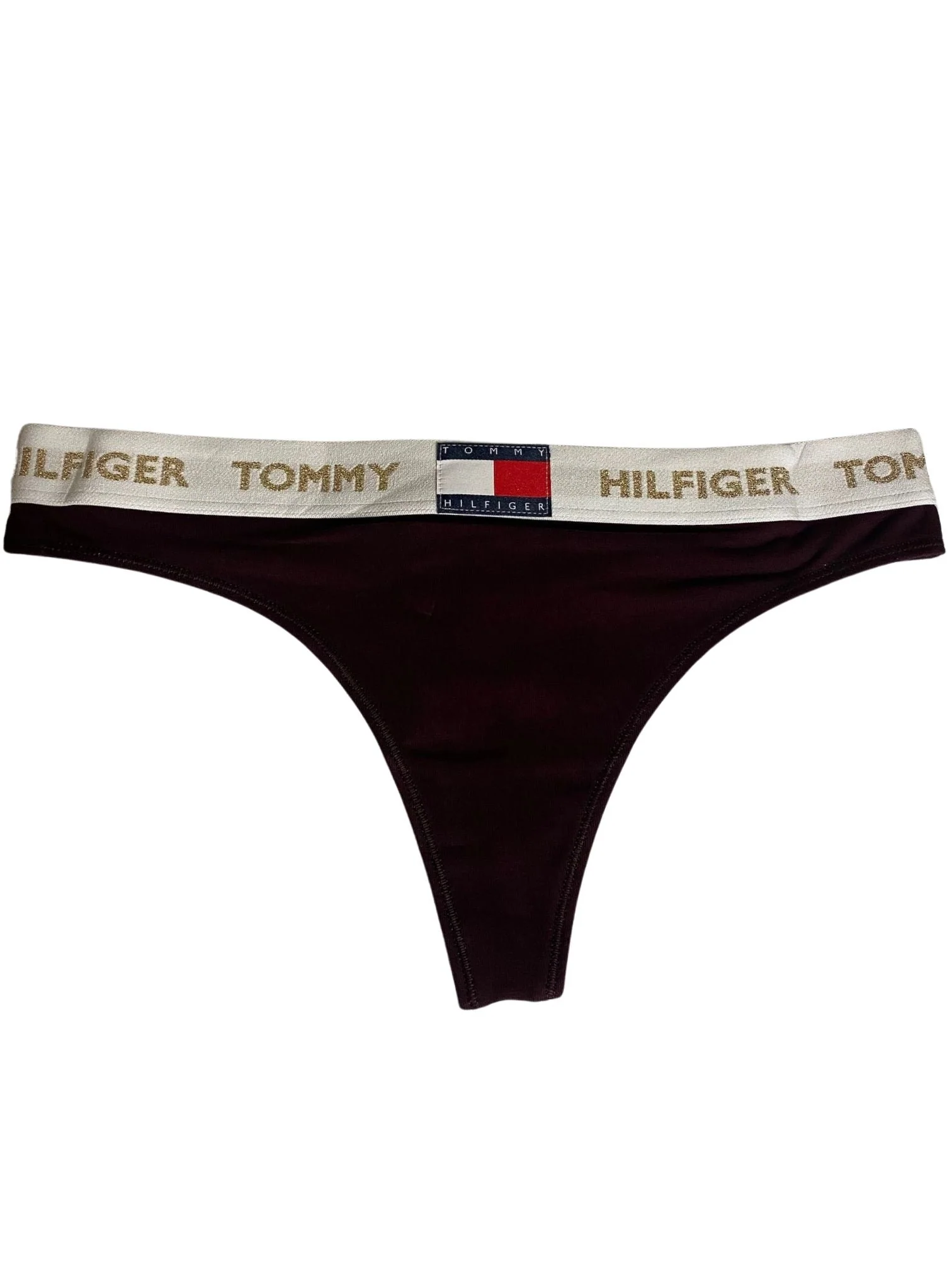 Golden Heritage Thong, Burgundy