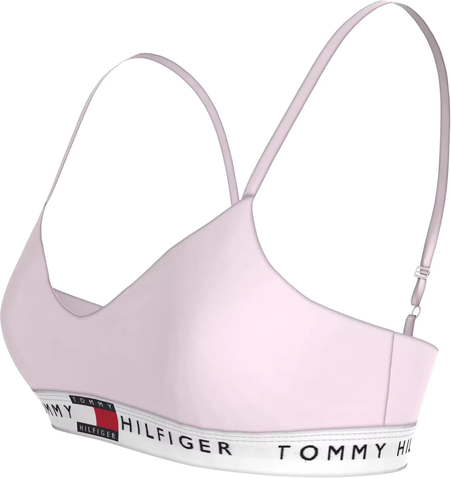 Heritage Cotton Push-Up Bralette, Light Pink - Image 3