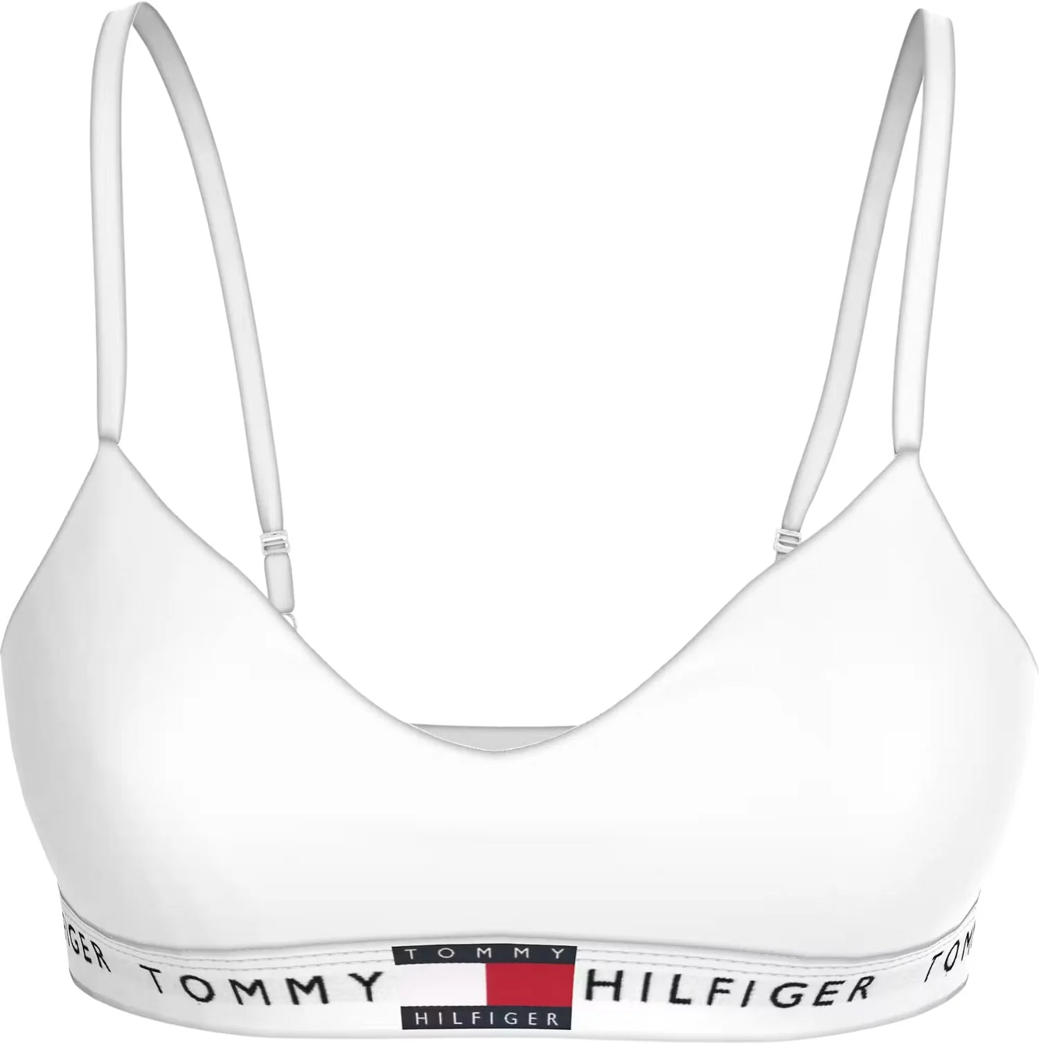 Heritage Cotton Push-Up Bralette, White