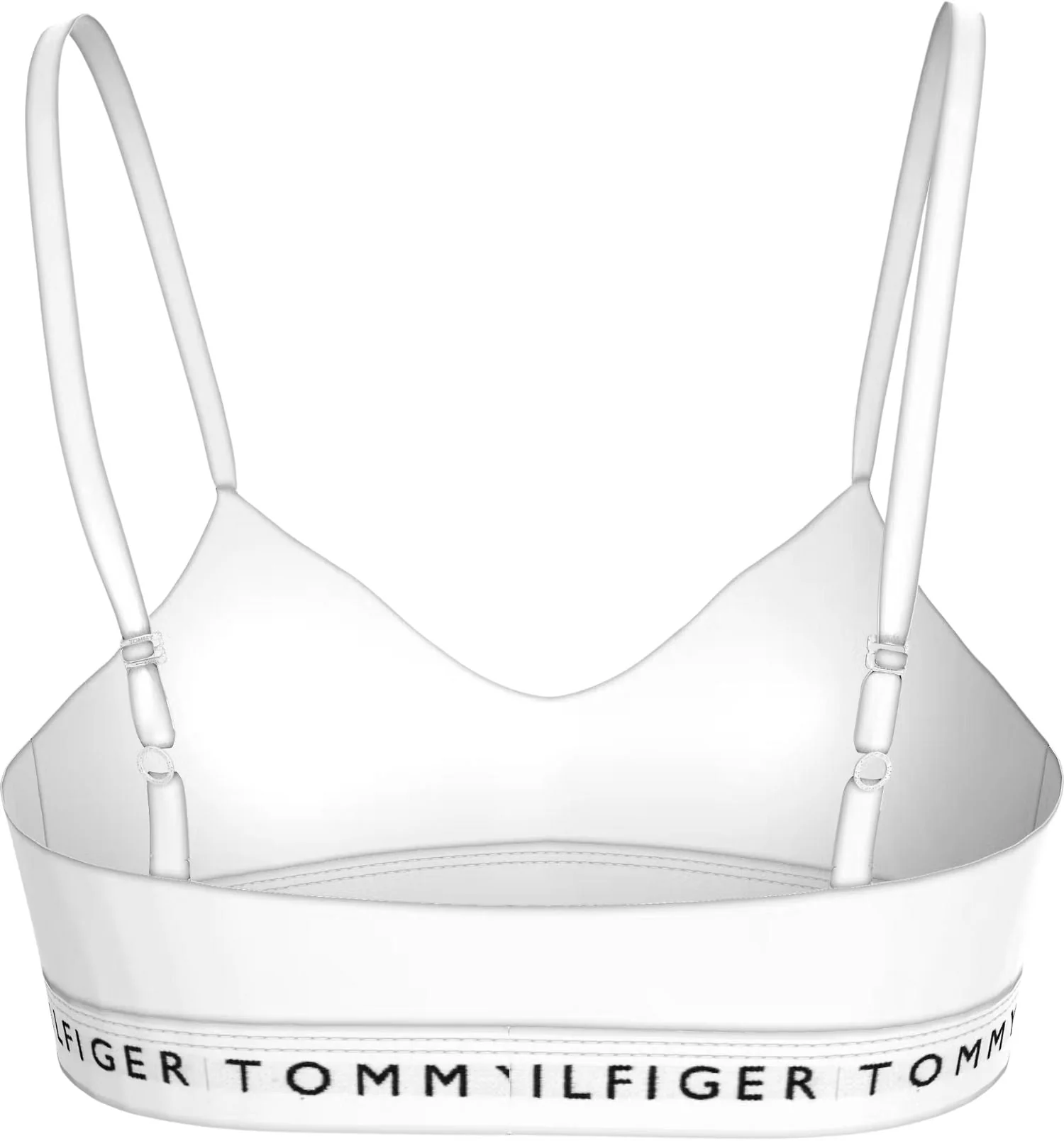 Heritage Cotton Push-Up Bralette, White - Image 2