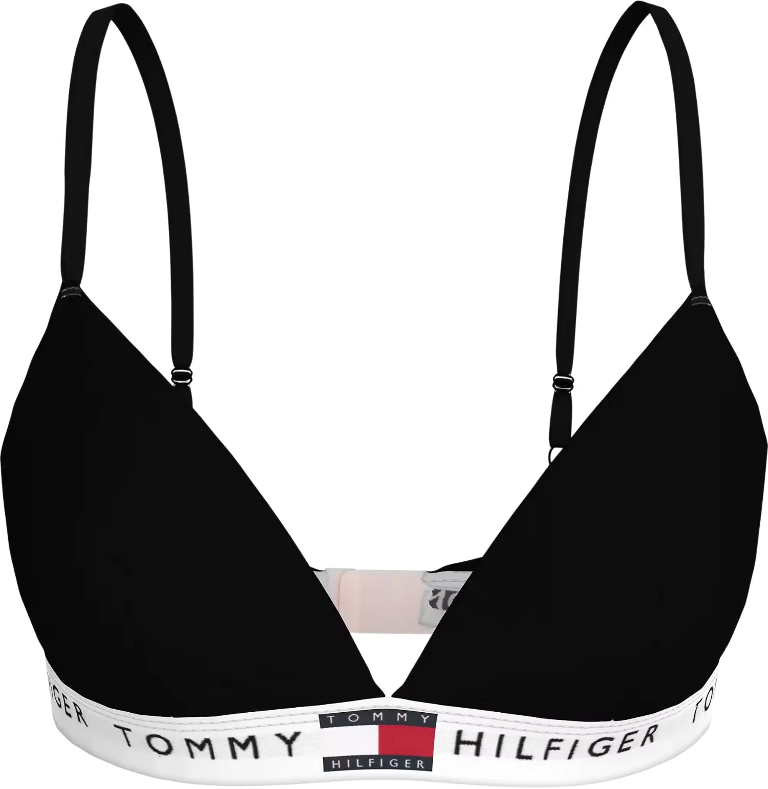 Heritage Cotton RP Triangle Bra, Black