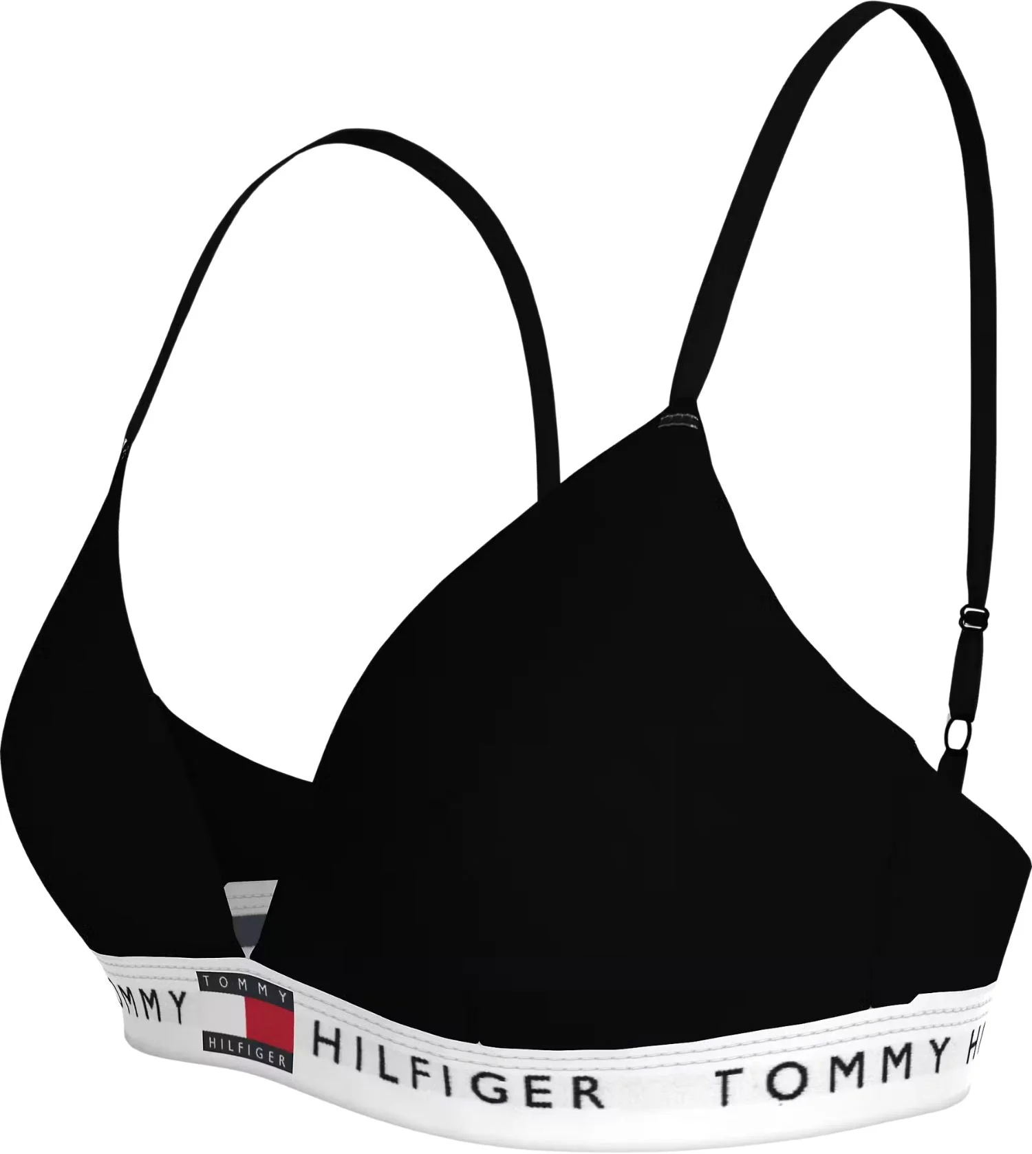 Heritage Cotton RP Triangle Bra, Black - Image 3