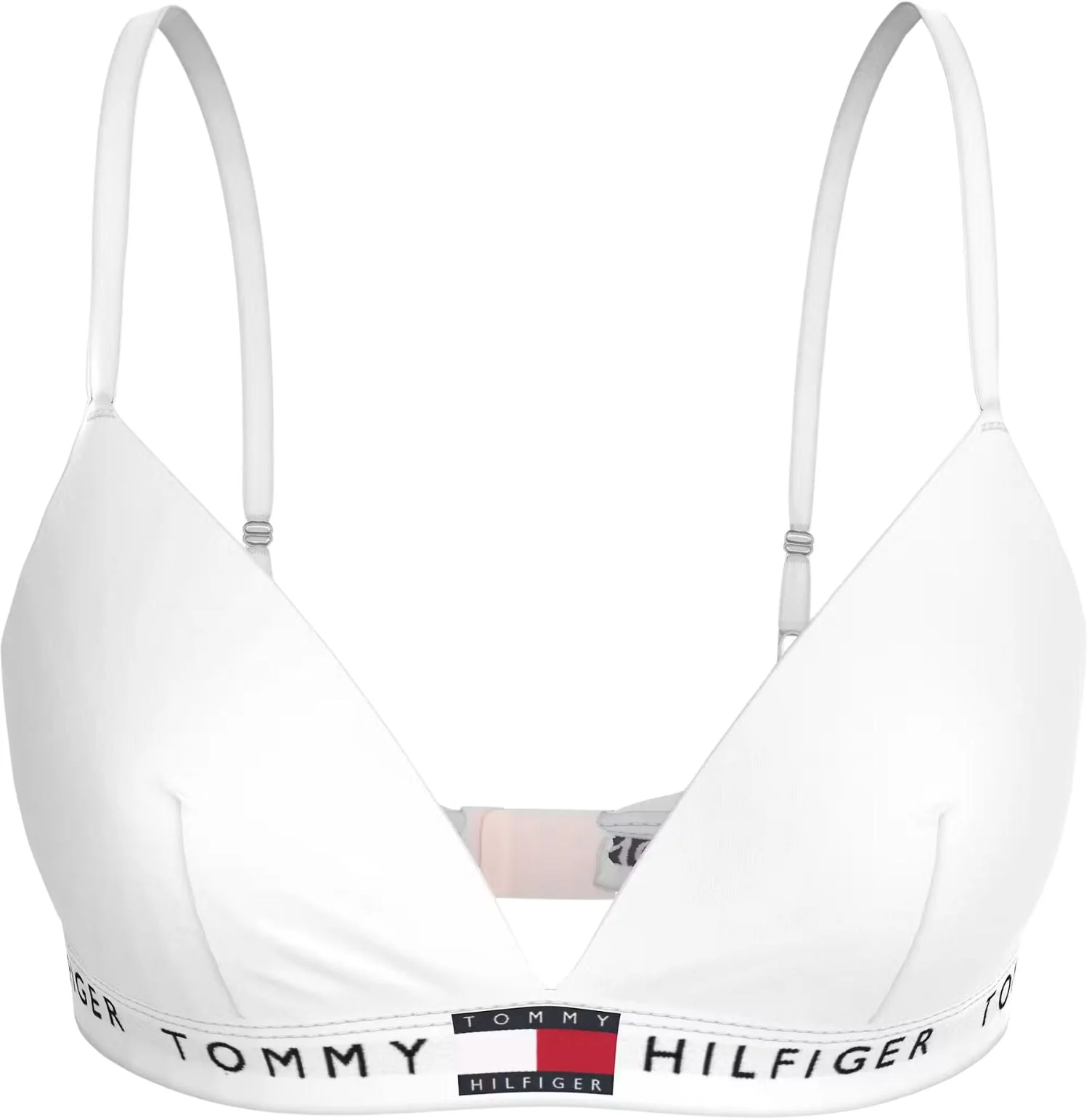 Heritage Cotton RP Triangle Bra, White