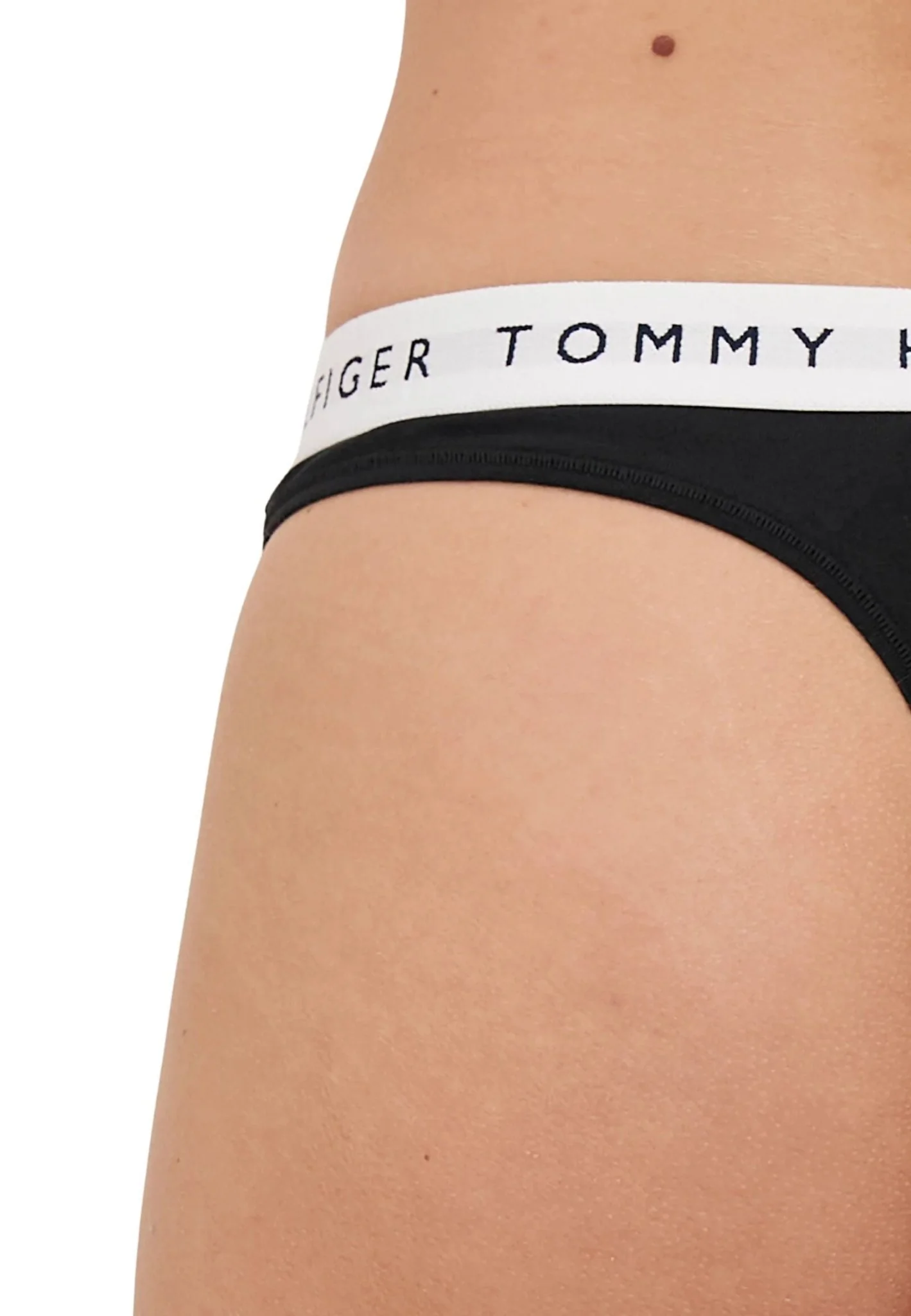 Heritage Cotton Thong, Black - Image 5
