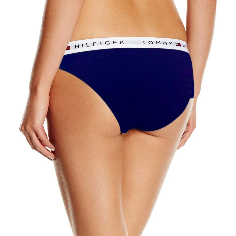Iconic Cotton Bikini Brief, Navy - Image 2