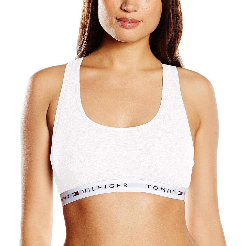 Iconic Cotton Bralette, White