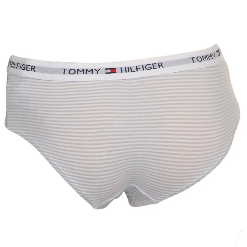 Iconic Cotton Shorty Brief, Blue Stripe - Image 2