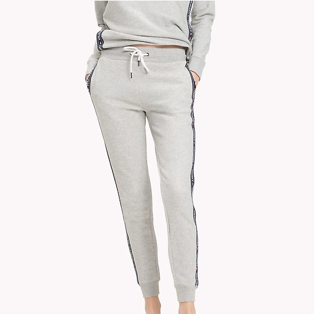 Logo HWK Track Pant, Heather Grey - Image 2